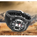 KAT WACH 717 Men Digital Quartz Watch Silicone Strap Sport WristWatches